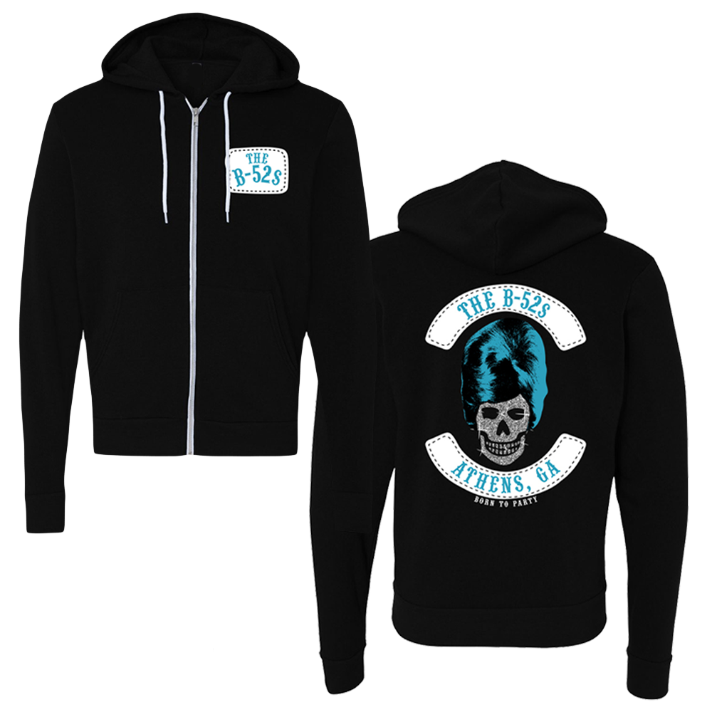 Biker Skull Hoodie