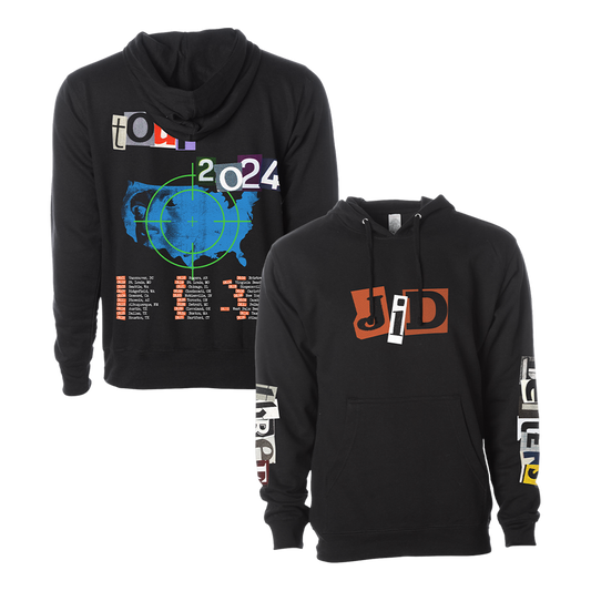 Three Letter Tour Hoodie by J.I.D