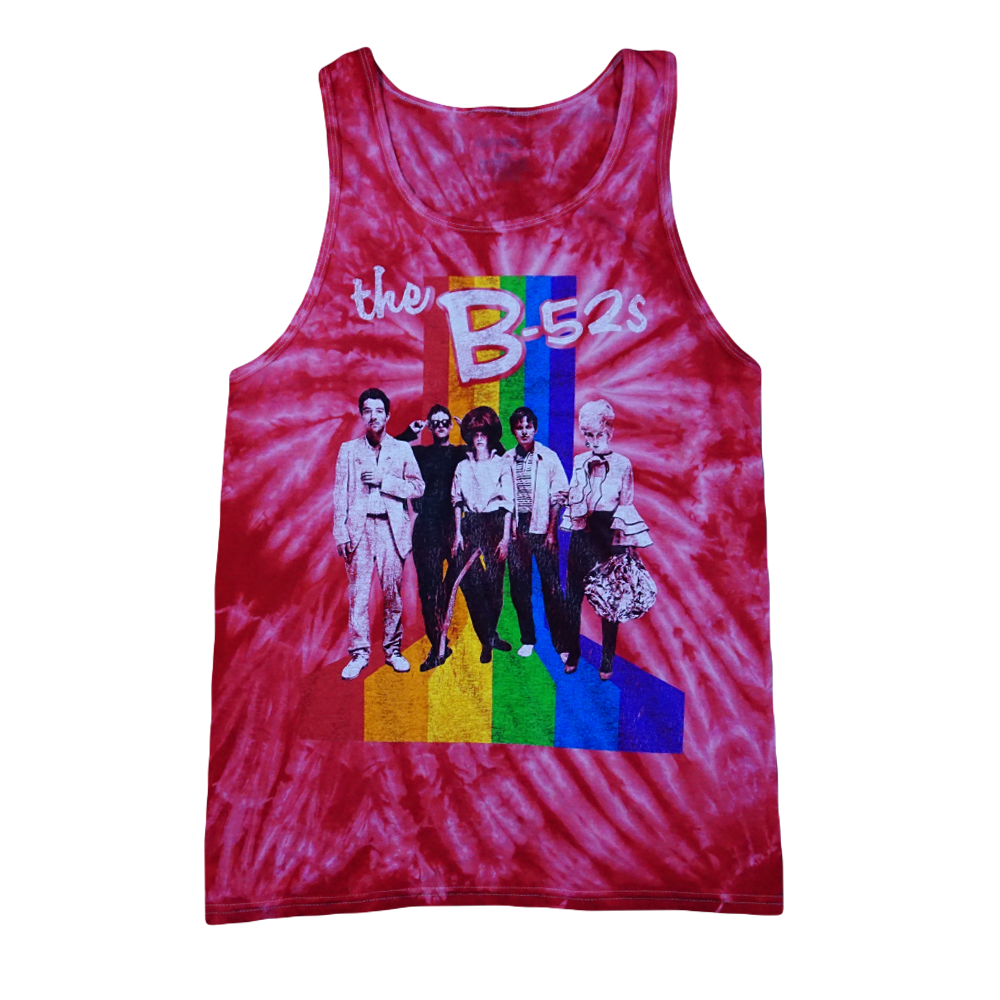 Retro Tie Dye Tank Top