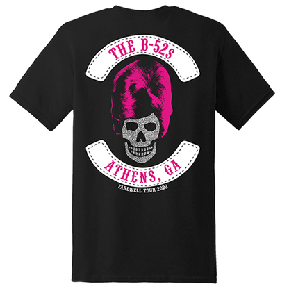 Black Biker Skull Tee