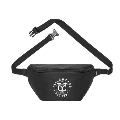 Official Yellowcard Merchandise. Logo design fannypack.