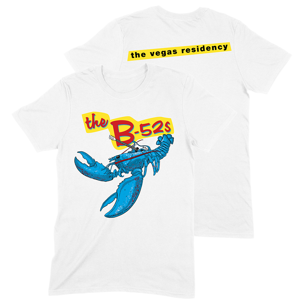 White Lobster Vegas Tee