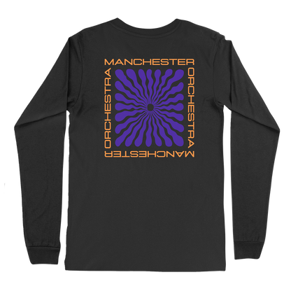 Warped Graphic Long Sleeve T-Shirt