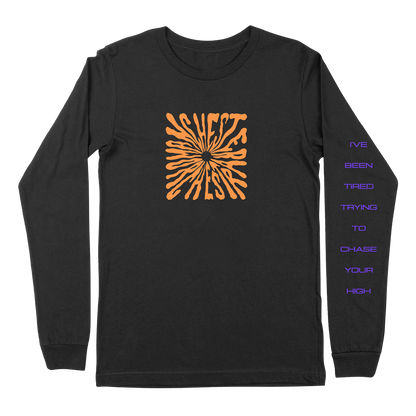 Warped Graphic Long Sleeve T-Shirt