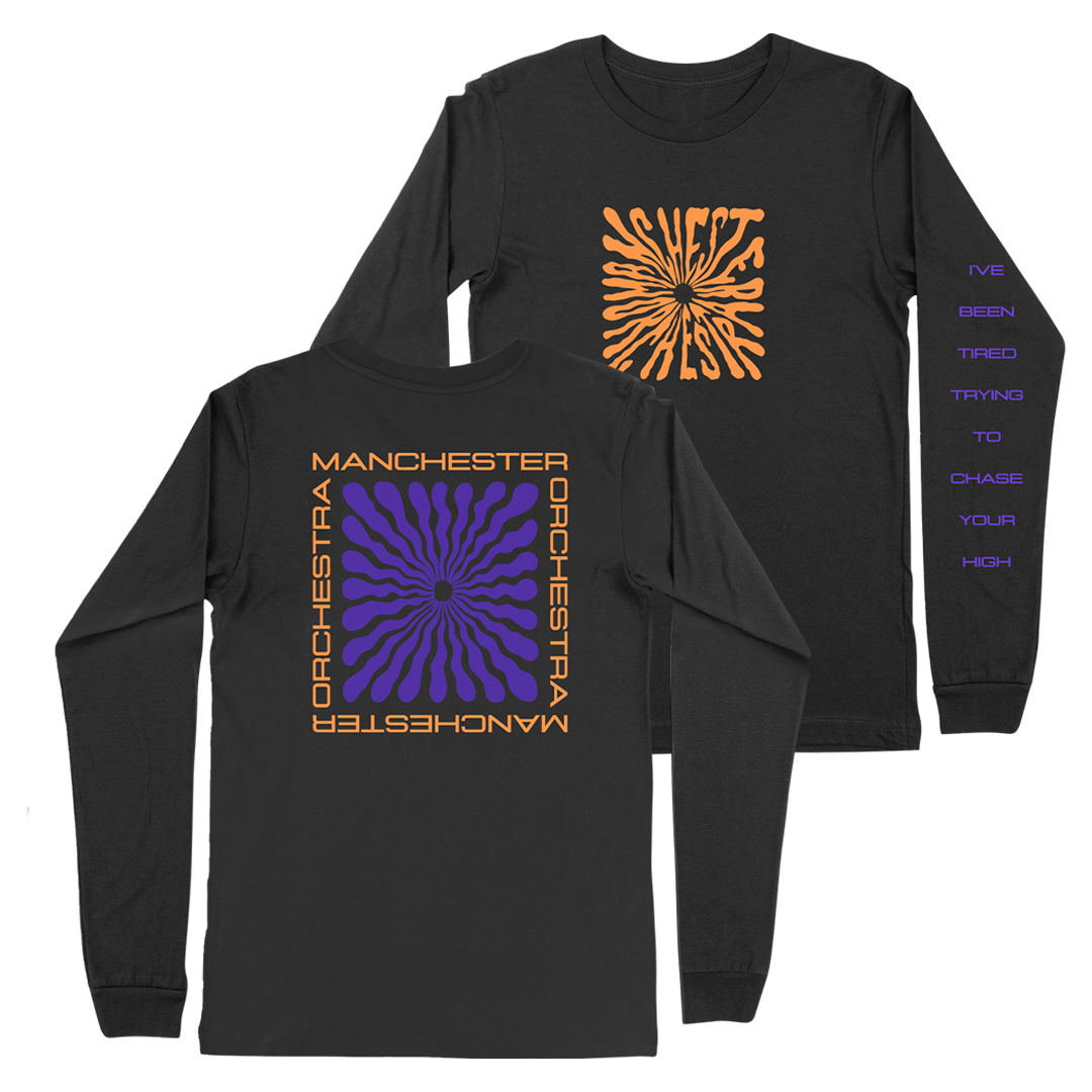 Warped Graphic Long Sleeve T-Shirt