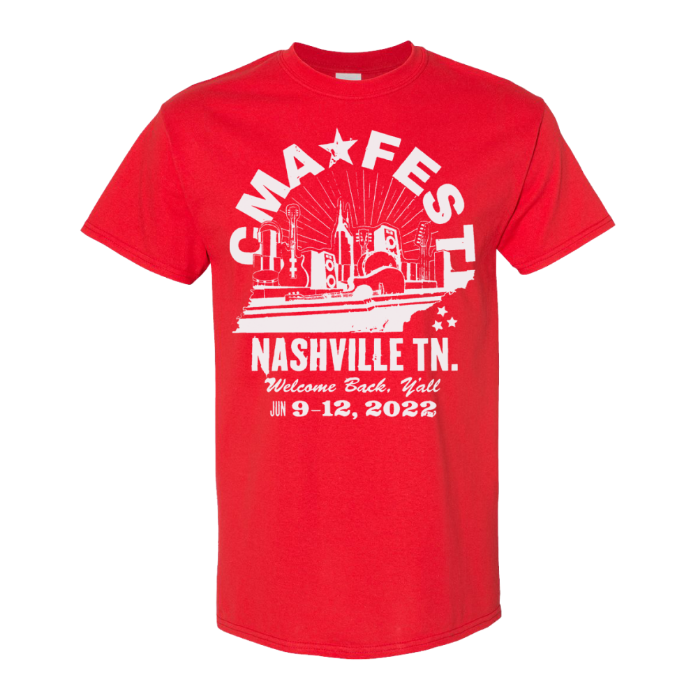 CMA Fest Red Tee