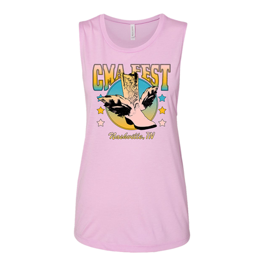 CMA Winged Boot Tanktop